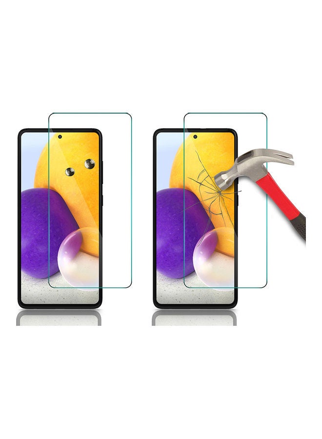 Wtech Tempered Glass Screen Protector For Samsung Galaxy A72 Clear - Image 2