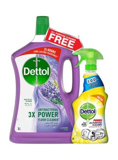 Multi Cleaner Lavender With Power All Purpose Spray Lemon Multicolour 3L+500ml