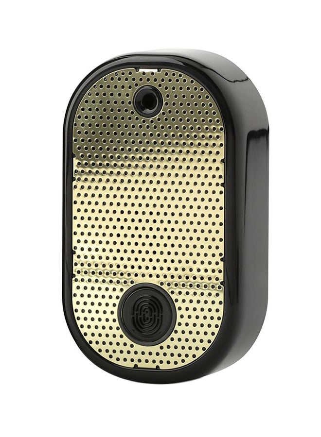 أودي مبخرة ذكية محمولة أسود/ذهبي 8.5x8.5سم - Image 1