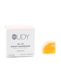 OUDY Sioufi Agarwood Portable Incense White/Yellow 2ml  - Image 2