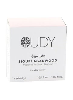 OUDY Sioufi Agarwood Portable Incense White/Yellow 2ml  - Image 3