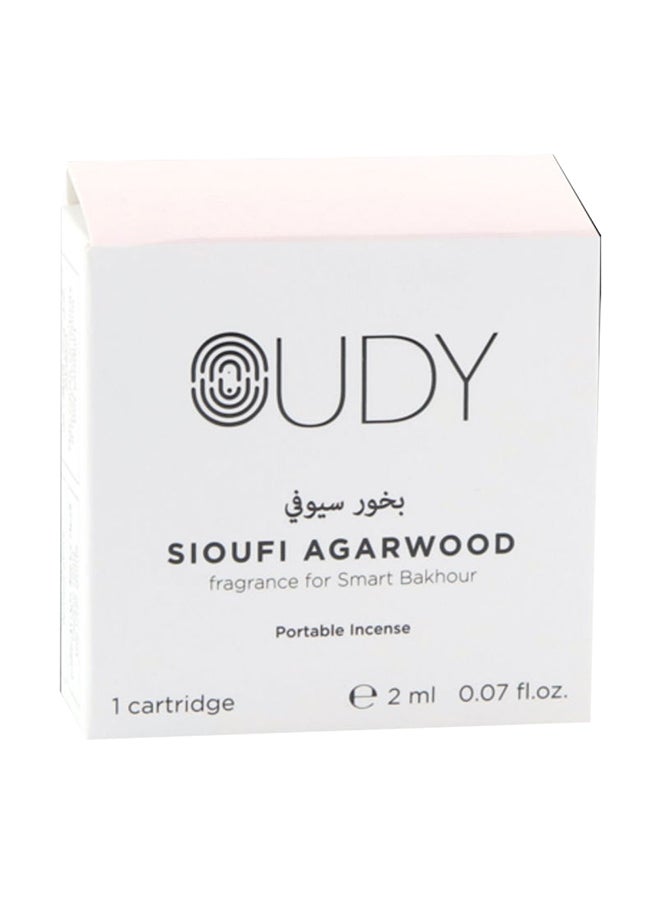 OUDY - Sioufi Agarwood Portable Incense White/Yellow 2ml - Image 1