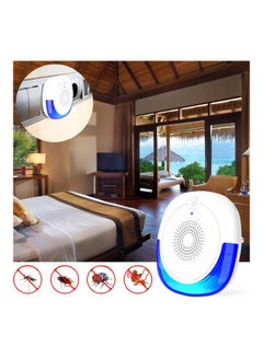 KKmoon Ultrasonic Animal Scarer Blue/White  - Image 2