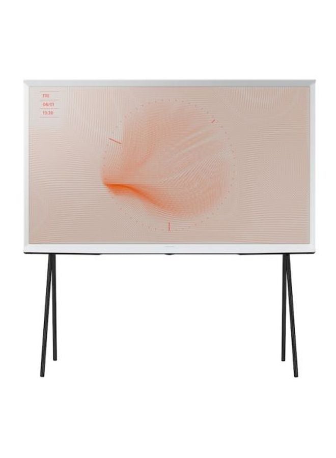 Samsung - The Serif 2020 55-Inch QLED 4K HDR Smart TV QA55LS01T White - Image 1
