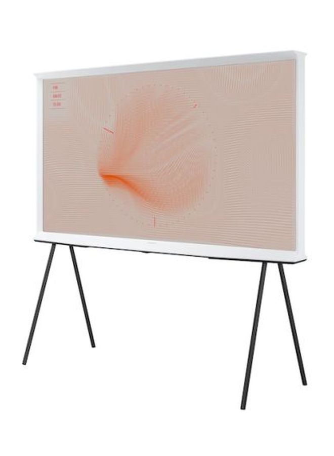 Samsung - The Serif 2020 55-Inch QLED 4K HDR Smart TV QA55LS01T White - Image 1