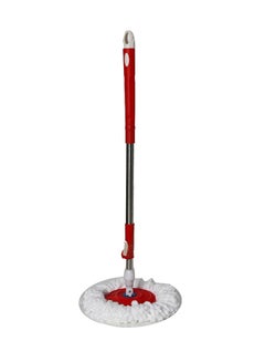 Feelings Ekono Spin Mop With Wheels In Bucket Red / black  - Image 2