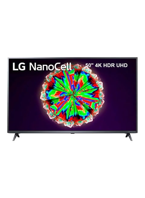 50-Inch Nano79 Series 4K Active HDR UHD NanoCell LED TV With Smart AI ThinQ 50NANO79VND Black