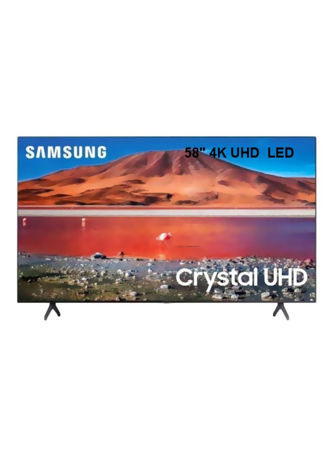 Samsung 58-Inch 4K UHD Smart LED TV UA58TU7000UXUM Black - Image 1