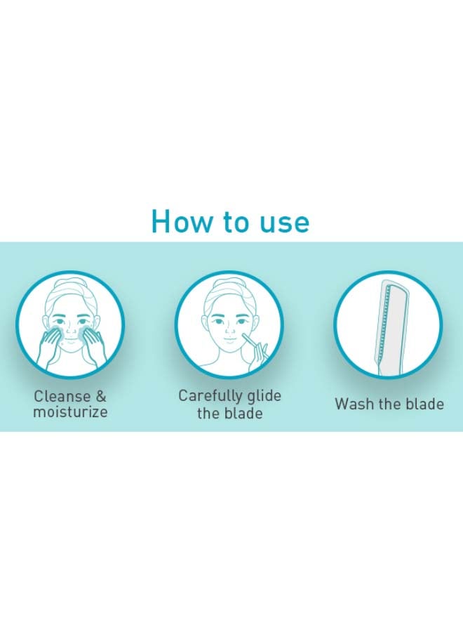 Sirona Pack of 3 Blink and Glow Face Razor 30grams - Image 3