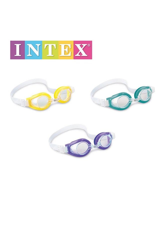 INTEX - Play Swimming Goggles - Assortment, (Packaging May Vary) 19.6x12.3x3.5cm - Image 1