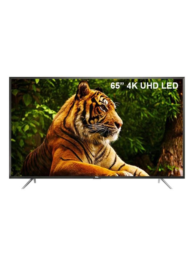 TCL 65-Inch 4K Ultra HD LED Android TV LED65C2000MUS Black  - Image 1