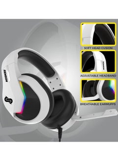 Remson Wired Gaming Over-Ear Headset With Mic For PS4/PS5/XOne/XSeries/NSwitch/PC  - Image 5