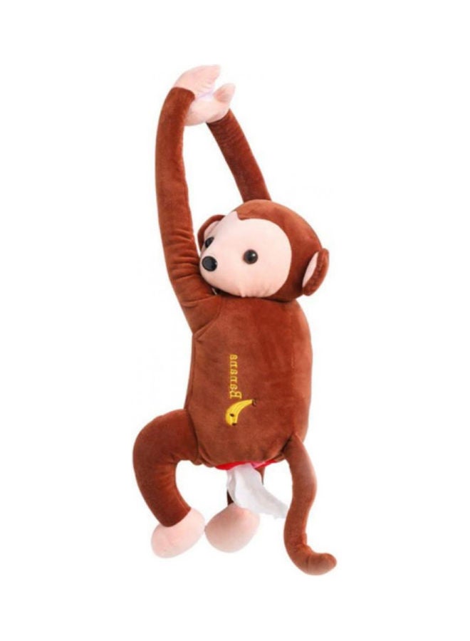 AIWANTO Car Tissue Box With Cartoon Monkey Design 24x13x8cm - Image 2
