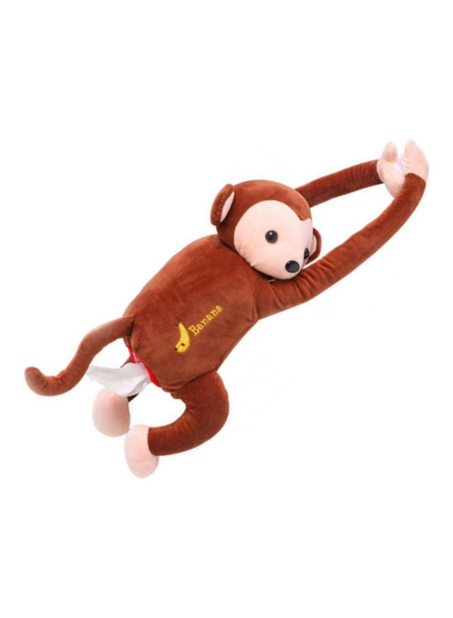 AIWANTO Car Tissue Box With Cartoon Monkey Design 24x13x8cm - Image 3