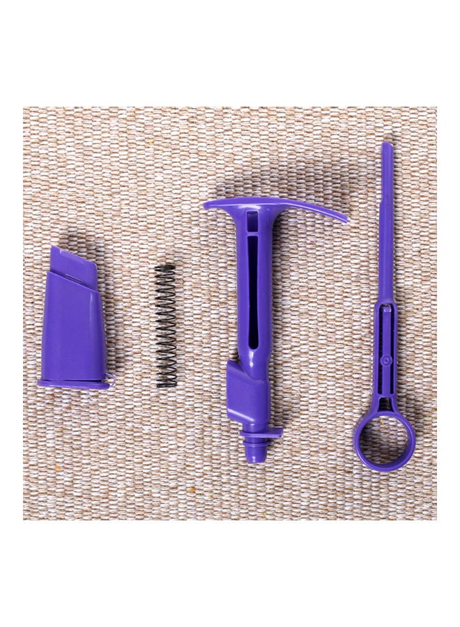 فيس مايل أداة وضع اللؤلؤ مع طرف من السيليكون أرجواني - Image 3