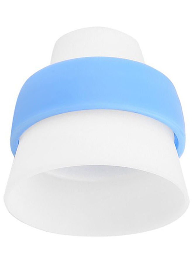 فيس مايل فوهة تزيين الكيك على شكل زهرة أبيض/أزرق - Image 1