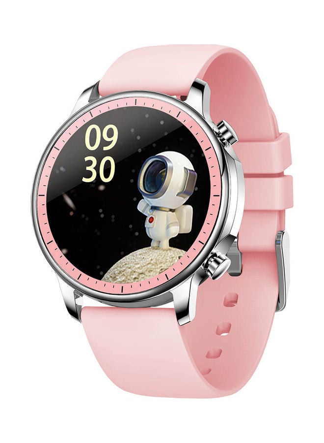 Waterproof Fitness and Heart Rate Tracker Sport Smartwatch Pink/Silver  - Image 2