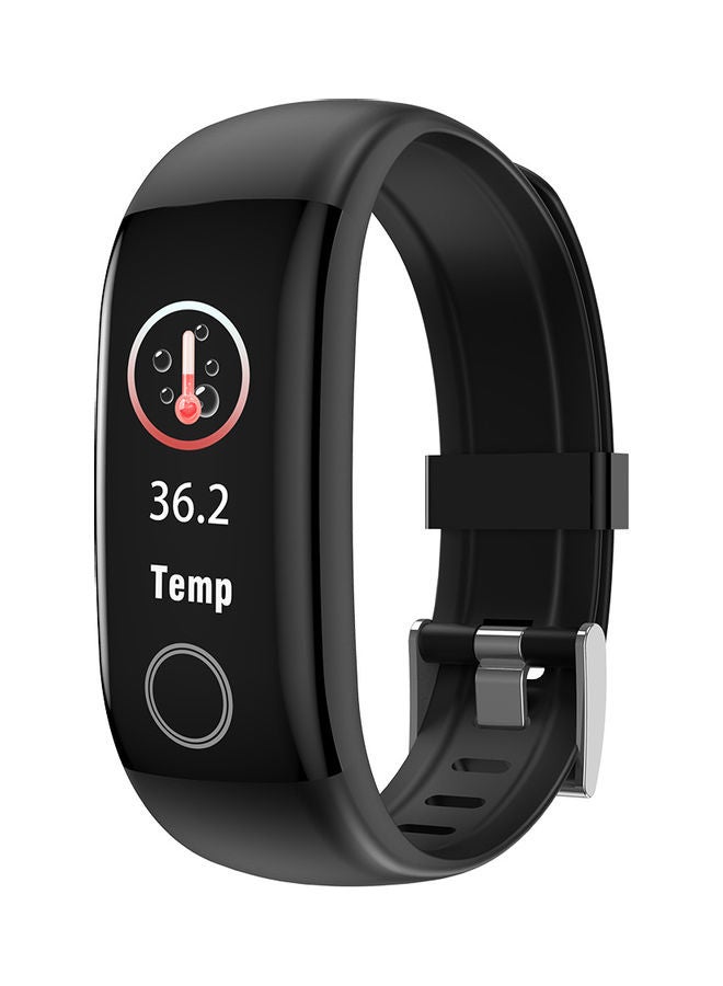 T10 Waterproof Fitness and Heart Rate Tracker Sport Smartwatch Black  - Image 1