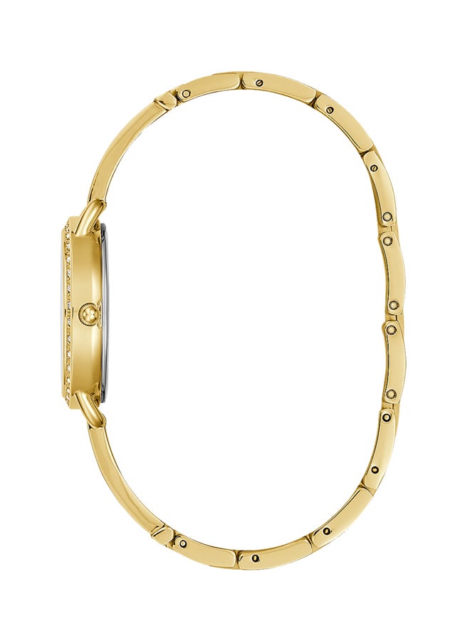 GUESS Women's Water Resistant Analog Watch GW0022L2 - 30 mm - Gold - Image 3