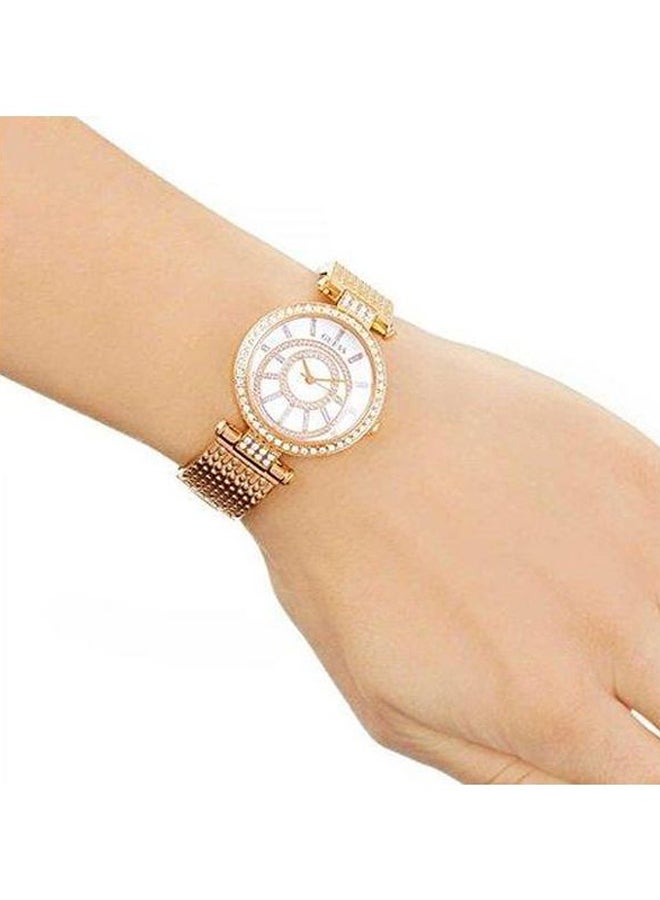 GUESS Women's Stainless Steel Analog Watch W1008L3 - Image 4