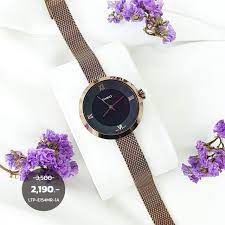 كاسيو ساعة يد بعقارب طراز LTP-E154MR-1ADF للنساء - Image 2