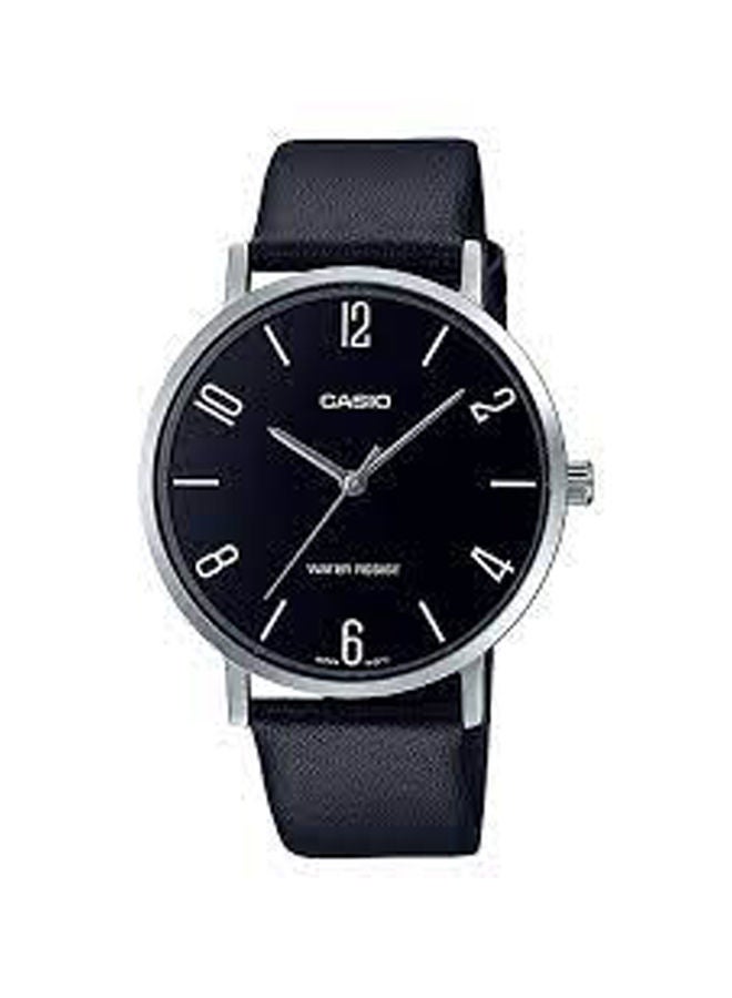 CASIO - Men's Analog Wrist Watch MTP-VT01L-1B2UDF - Image 1