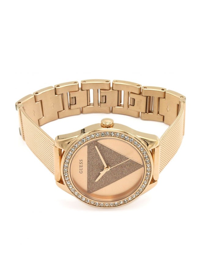 GUESS - Women's Tri Glitz Stone Studded Analog Watch W1142L4 - Image 1