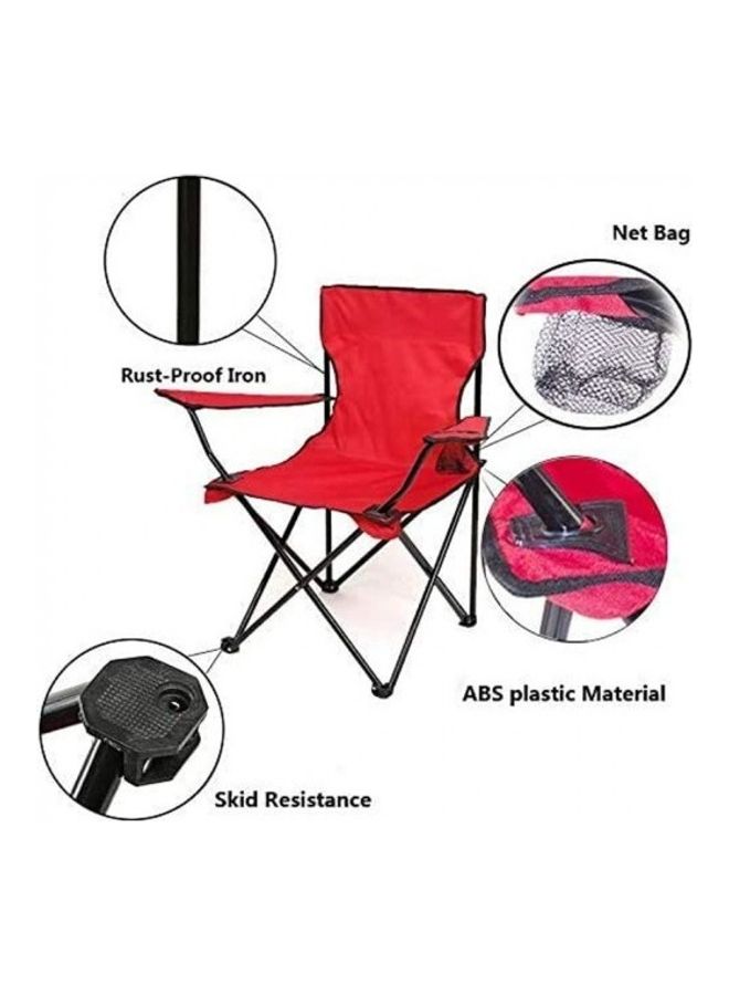 MARGOUN 2-Piece Foldable Camping Chair Set with Bag 90 x 50cm - Image 2