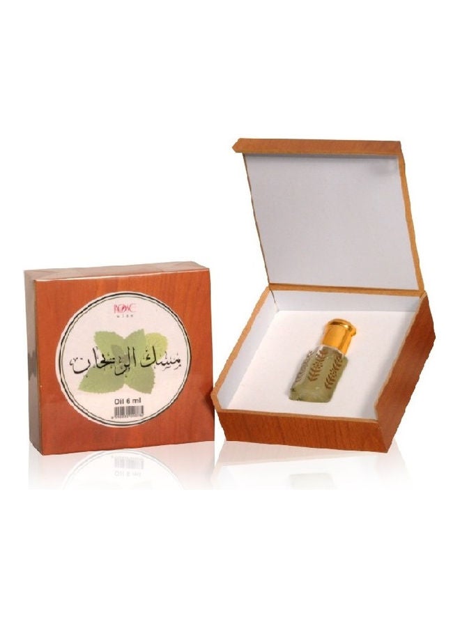 روز مسك زيت عطري أصلي برائحة مسك الريحان 6ملليلتر 