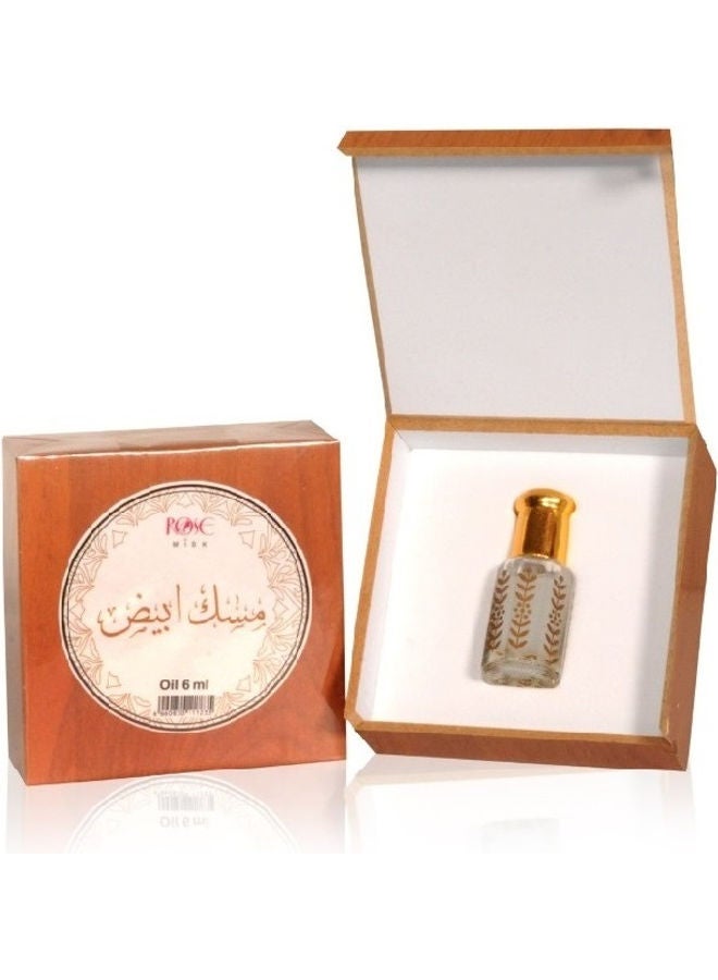 روز مسك زيت عطر أصلي وايت مسك 6ملليلتر 