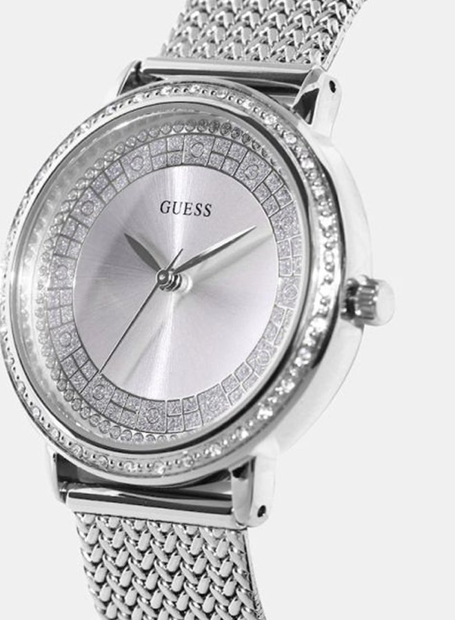 Women's Stainless Steel Water Resistant Analog Watch W0836l2