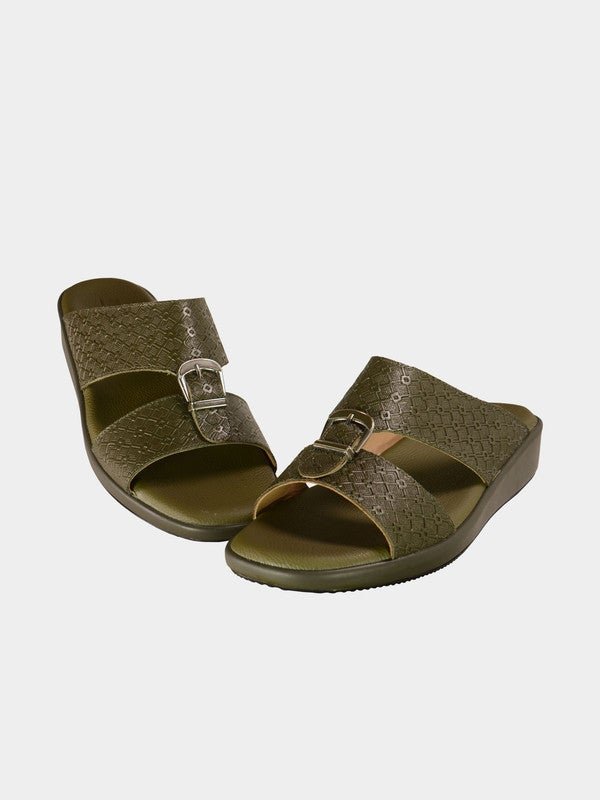 Stylish Slip-On Casual Sandals Grey
