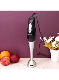 KRYPTON Powerful Stainless Steel Hand Blender Ideal For Smoothies With 500ml Cup KNHB6078N Black/Silver  - Image 5