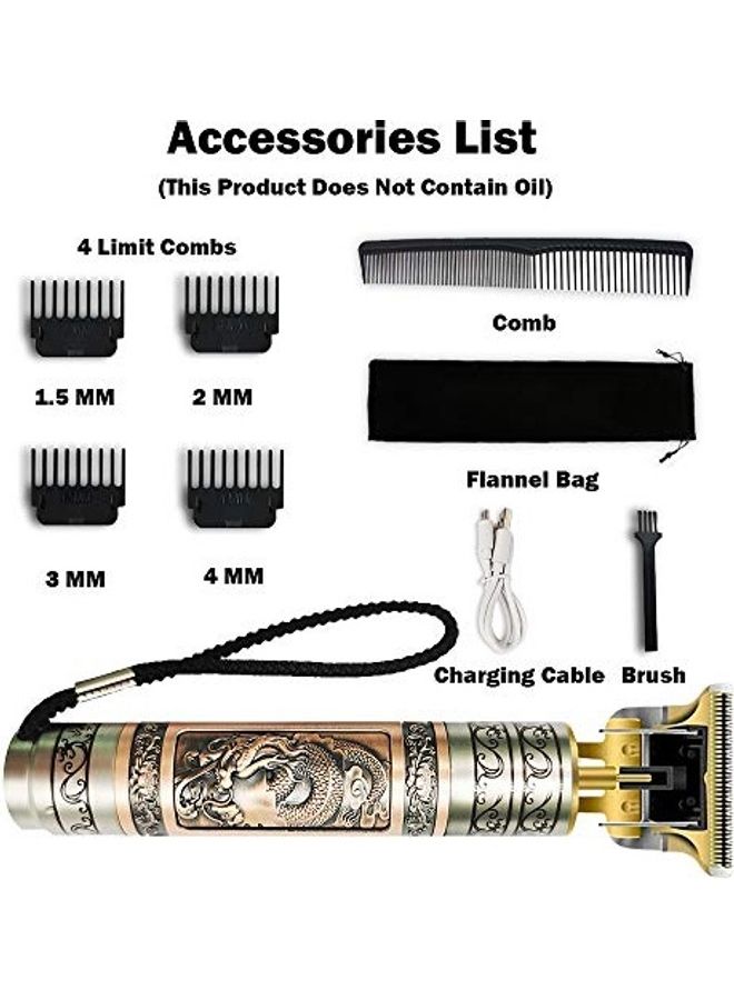 ماكينة تهذيب الشعر الاحترافية اللاسلكية متعدد الألوان - Image 5