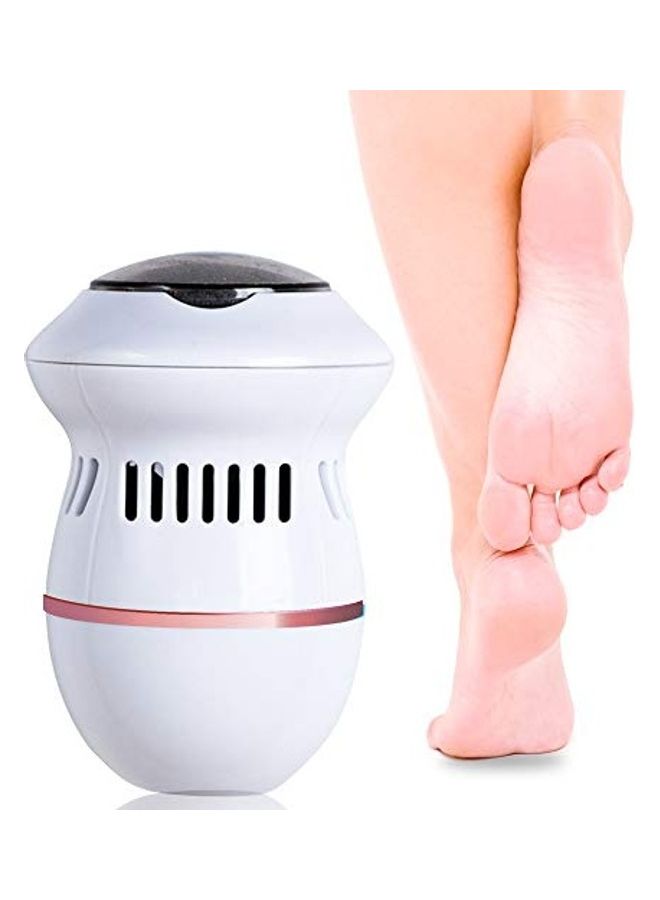 أداة كهربائية محمولة لتقشير القدمين أبيض - Image 1