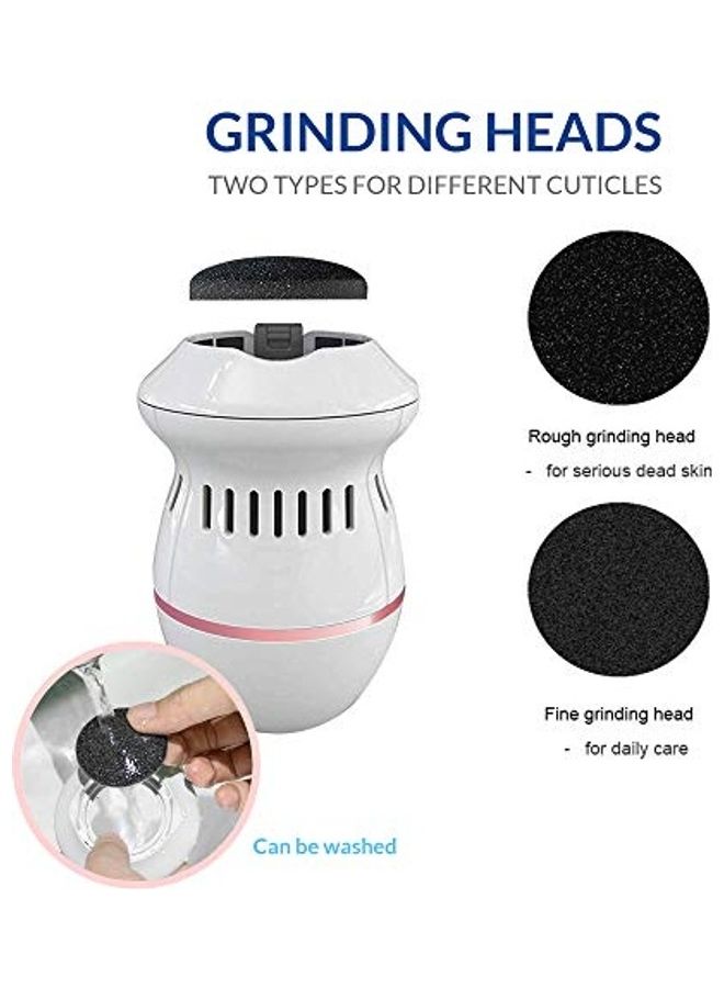 أداة كهربائية محمولة لتقشير القدمين أبيض - Image 3