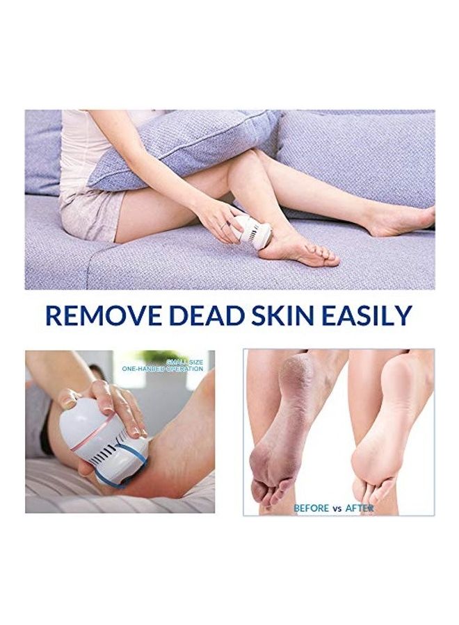 أداة كهربائية محمولة لتقشير القدمين أبيض - Image 4