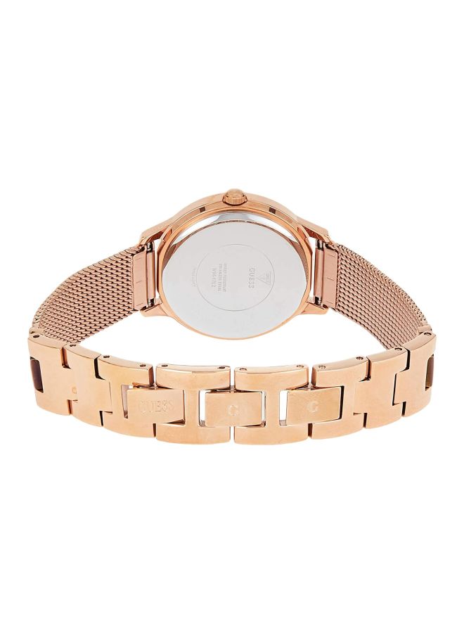 GUESS Women's Stainless Steel Analog Watch W0647L2 - 30 mm - Gold - Image 2