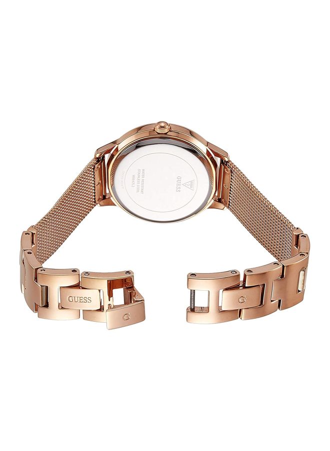 GUESS Women's Stainless Steel Analog Watch W0647L2 - 30 mm - Gold - Image 4