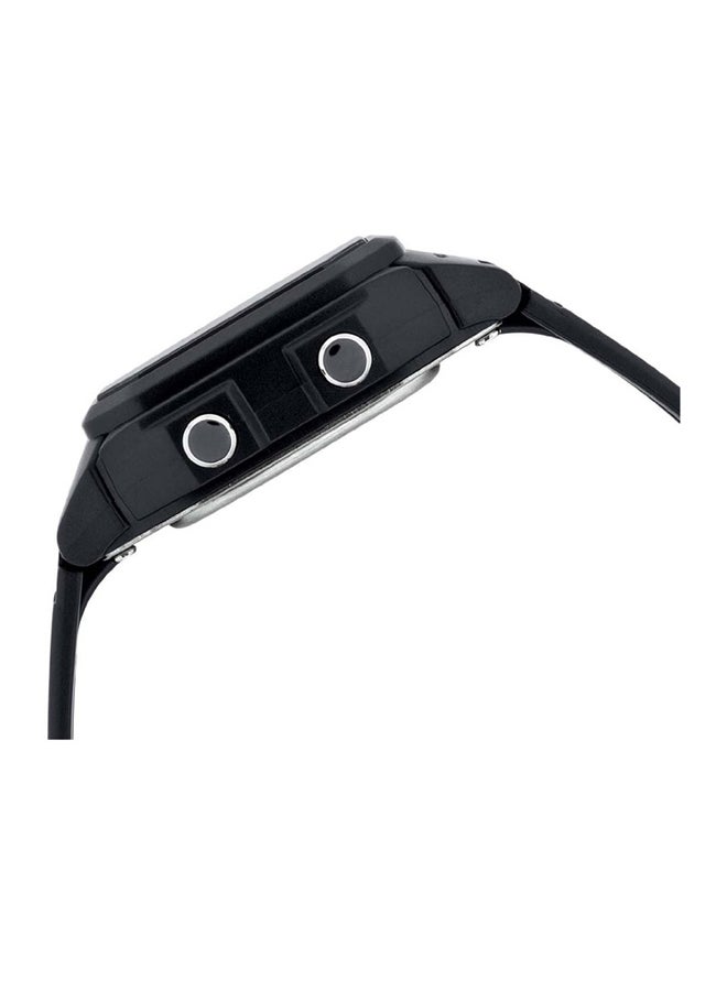 كاسيو ساعة يد رقمية مقاومة للماء طراز W-800H-1A - قياس 37 مم - لون أسود للرجال - Image 3