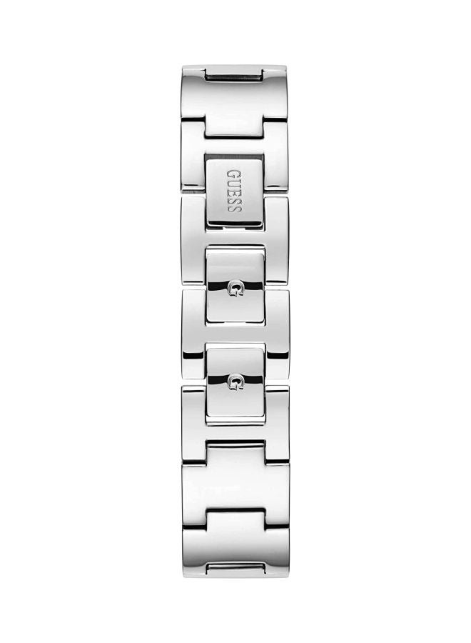 جس ساعة يد بعقارب وسوار من الستانلس ستيل طراز W1142L1 للنساء - Image 4