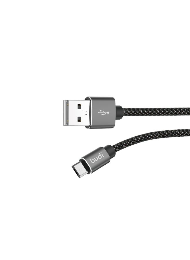 budi - Charger Cable For Android Phones Black - Image 1