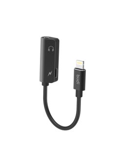 budi Audio And Charger Adapter Black 