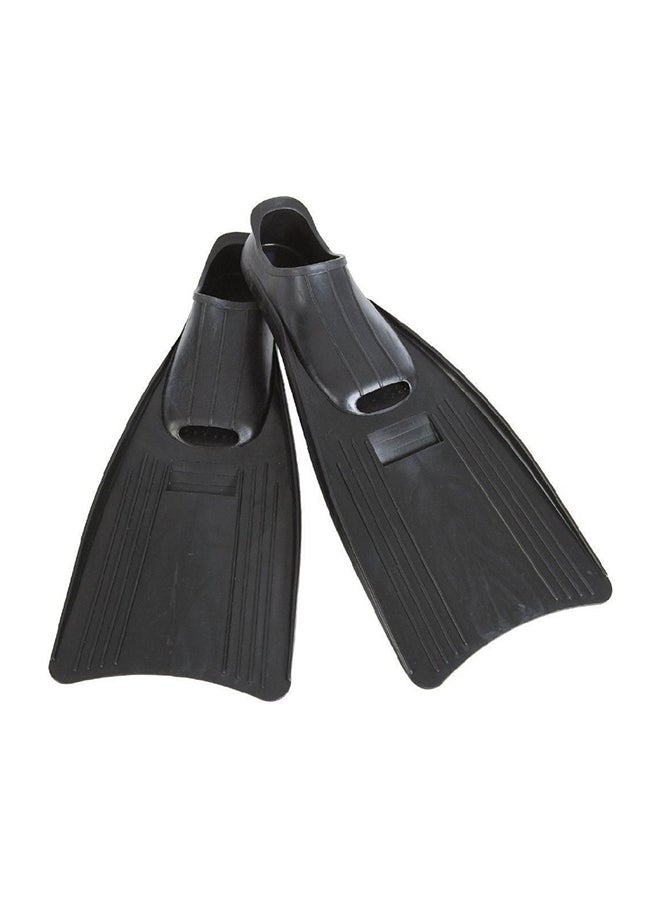 انتكس زعانف عصرية للسباحة بحامل قدم مريح وناعم مصنوع من المطاط الحراري. الشفرات مصنوعة من بلاستيك PVC المتين للحصول على جركة قوية. منتج بحزام وكعب مغلق لضمان مقاس محكم للسباحة تحت الماء. 21.5x71.7x17.4سم - Image 2