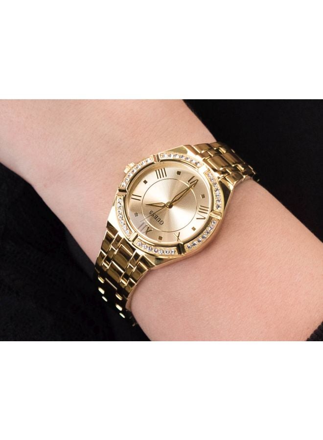 GUESS - Women's Stainless Steel Analog Watch GW0033L2 - 36 mm - Gold - Image 1