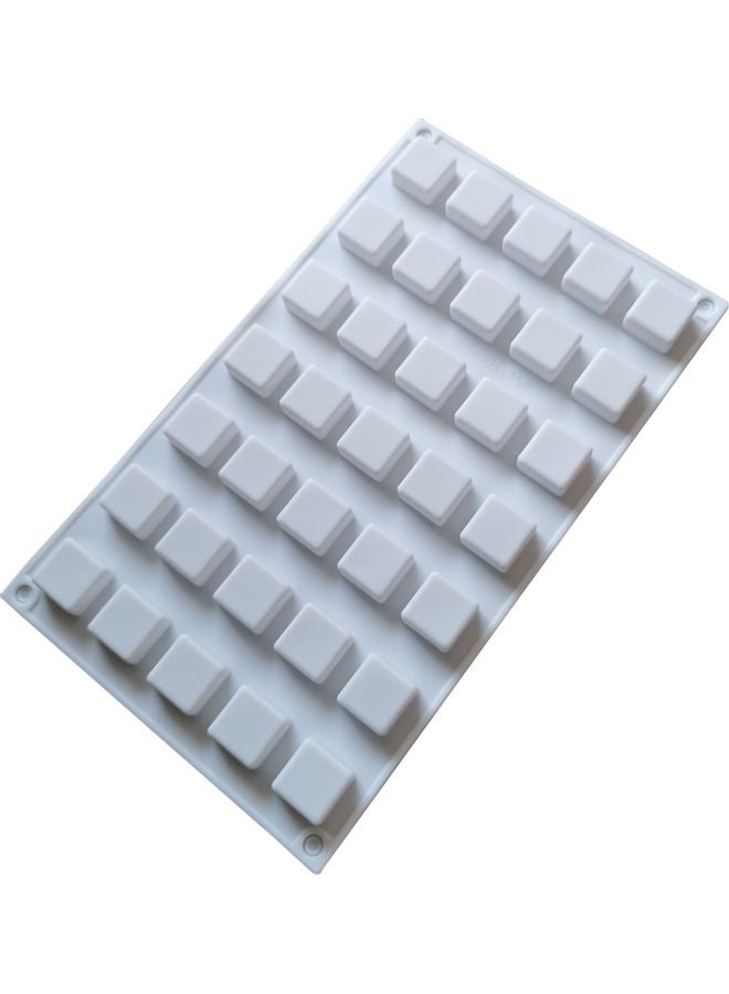 35-Cavity Flexible Chocolate Mold White 30 x 17cm - Image 2