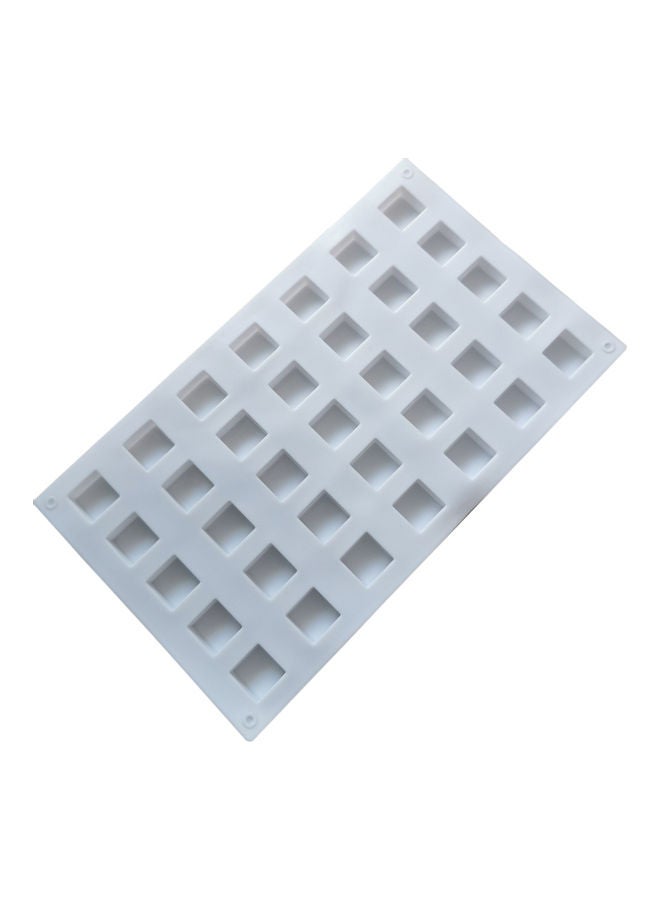 35-Cavity Flexible Chocolate Mold White 30 x 17cm - Image 4
