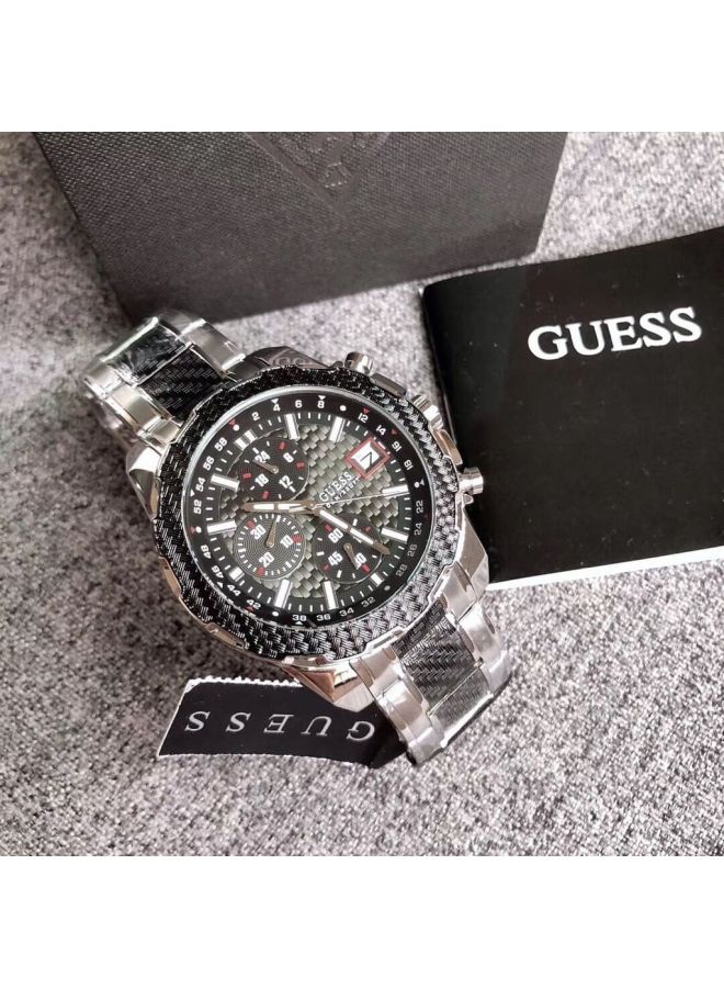 GUESS Men's Water Resistant Chronograph Watch W1046G1  - Image 4