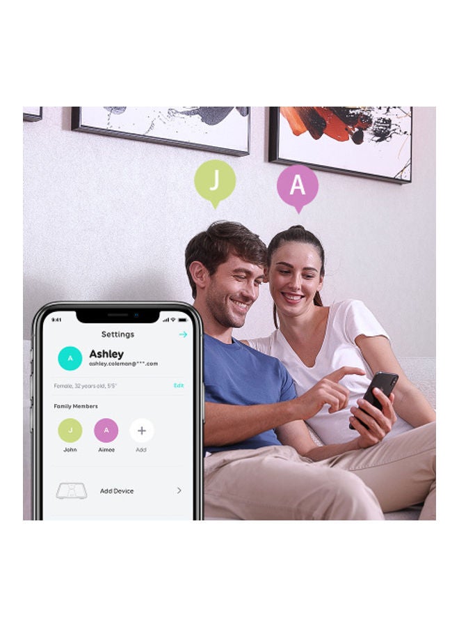 Eufy Smart Scale P1 Blue Black