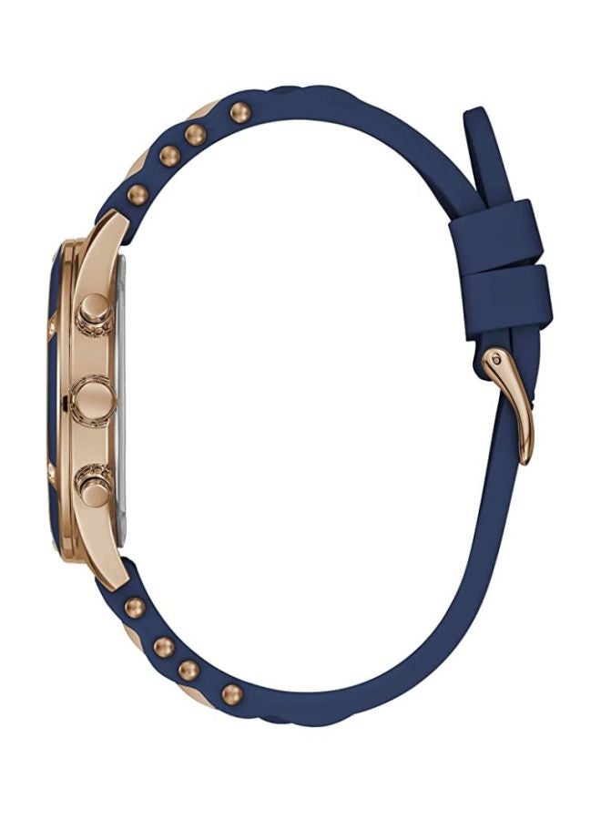 جس ساعة كرونوغراف بسوار من السيليكون طراز W1234L4 للنساء - Image 3